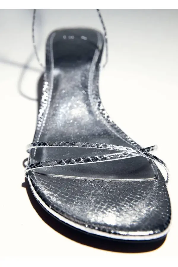 Strappy heeled sandals - 3