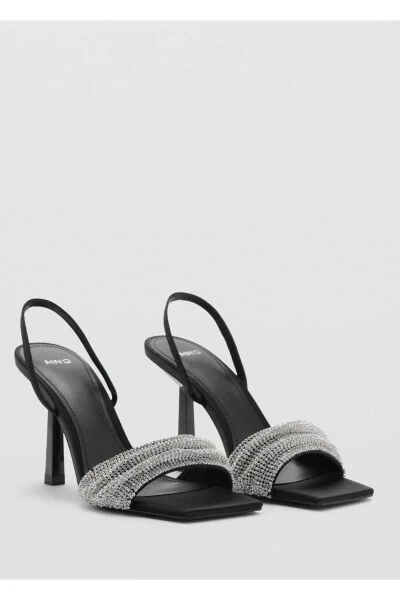 Strassli poshnali sandalet - MANGO