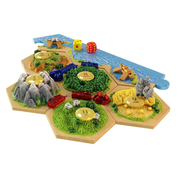 Catan 3D Edition Strategy Board Game for ages 12 and up, from Asmodee - 16