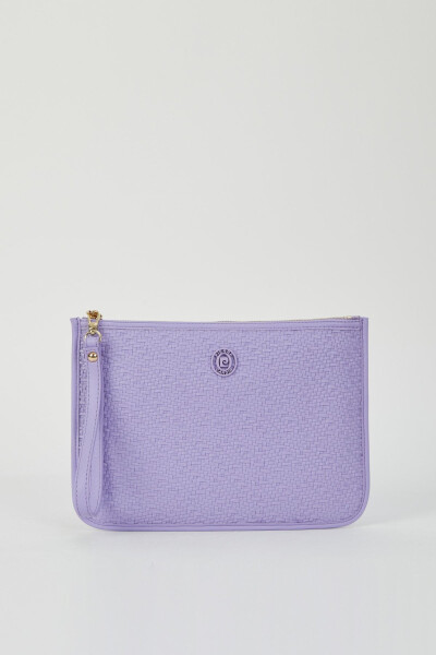 Straw Lavender Women's Portfolio & Clutch Bag 05PO23Y1713 - 2