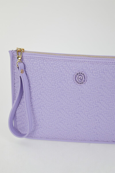 Straw Lavender Women's Portfolio & Clutch Bag 05PO23Y1713 - 4