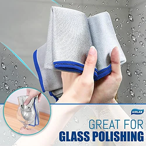 Streak Free Miracle Cleaning Cloth Easy Clean Pack of 8-12