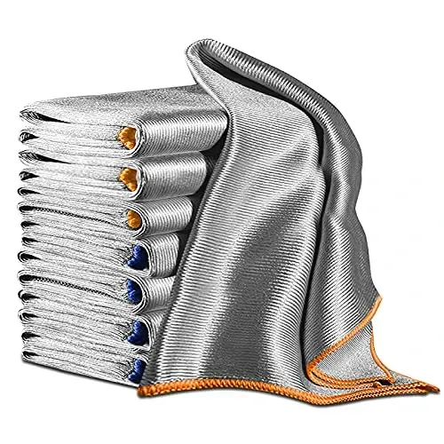 Streak Free Miracle Cleaning Cloth Easy Clean Pack of 8-12