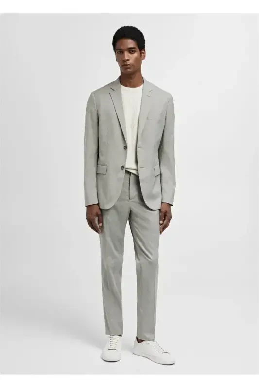 Stretch fabric super slim fit blazer jacket - 2