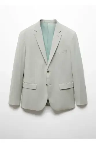 Stretch fabric super slim fit blazer jacket - 3