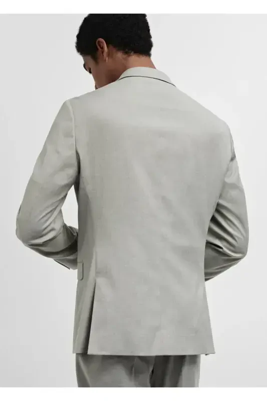 Stretch fabric super slim fit blazer jacket - 4