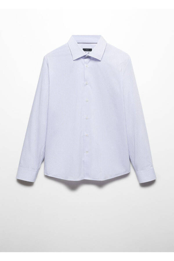 Stretch Gingham Shirt - 3