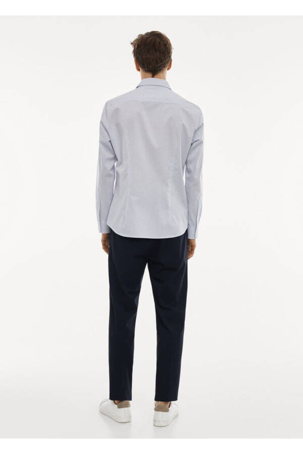 Stretch Gingham Shirt - 4