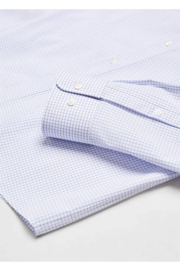 Stretch Gingham Shirt - 6