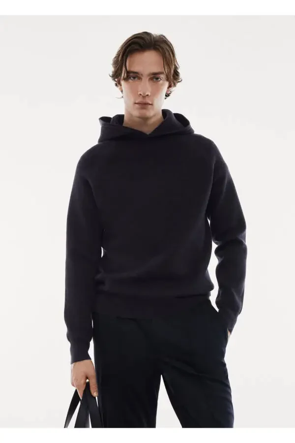 Stretch Tricot Sweatshirt - 1