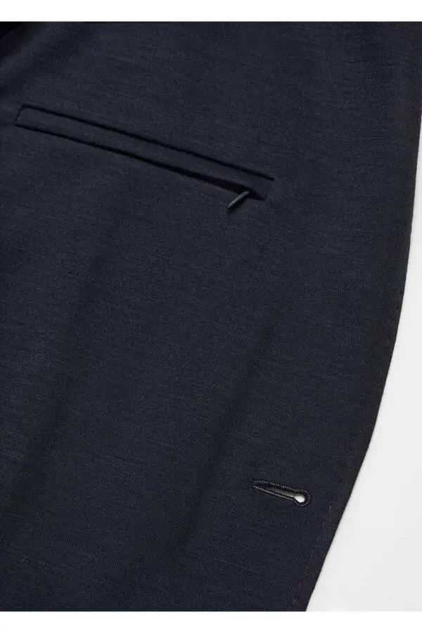 Stretch Wool Blazer - 6