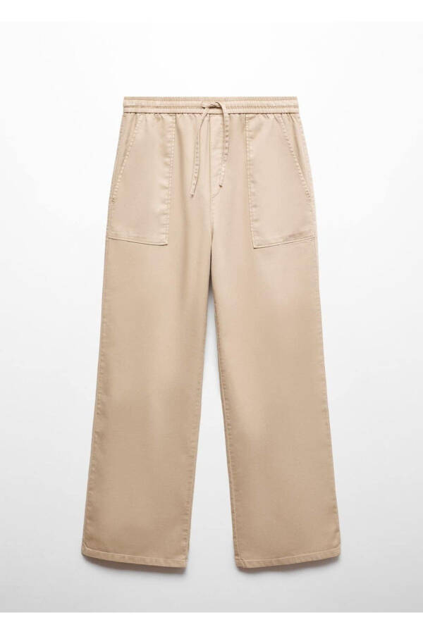 Stretchable Waist Straight Leg Jeans - 3