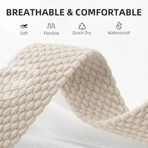 Stretchy Braided Solo Loop Compatible with Apple Watch Bands Women Men 40mm 41mm 44mm 45mm 46mm 38mm 42mm 49mm, Elastic Nylon Sport Strap for iWatch Series 10 9 8 7 6 5 4 3 2 1 SE Ultra - 3