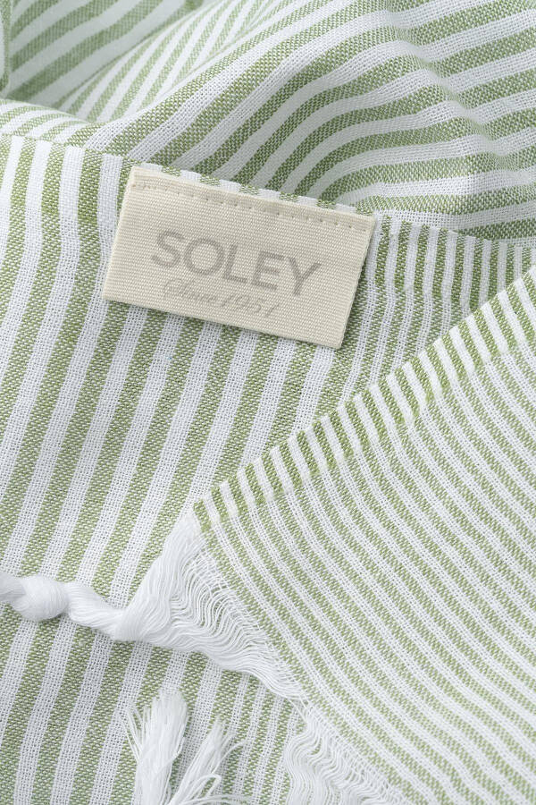 Stripe | 100% tabiiy paxta peshtamal - 8