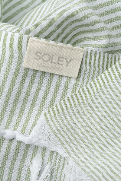 Stripe | 100% tabiiy paxta peshtamal - 3