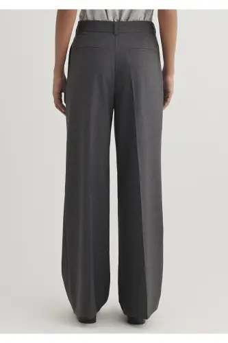 Striped Anthracite Pants 1010948-89329 - 6