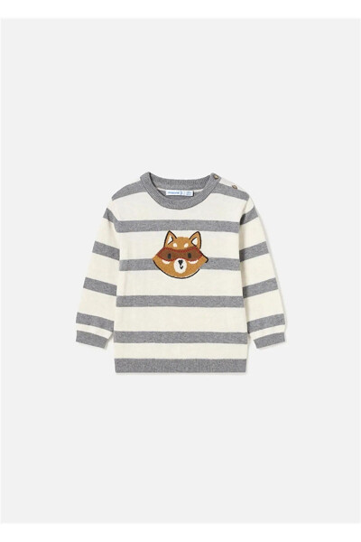 Striped Baby Boy Sweater 2327 - 2