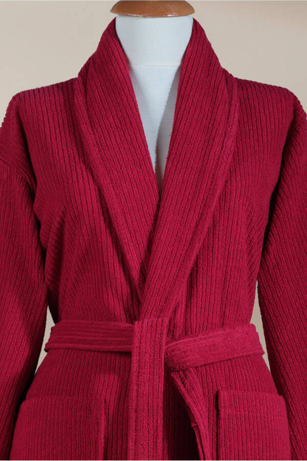 Striped Bathrobe Set 100% Certified Cotton, Unis - 5