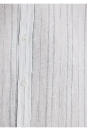 Striped Blue Shirt Regular Fit 021 - 7