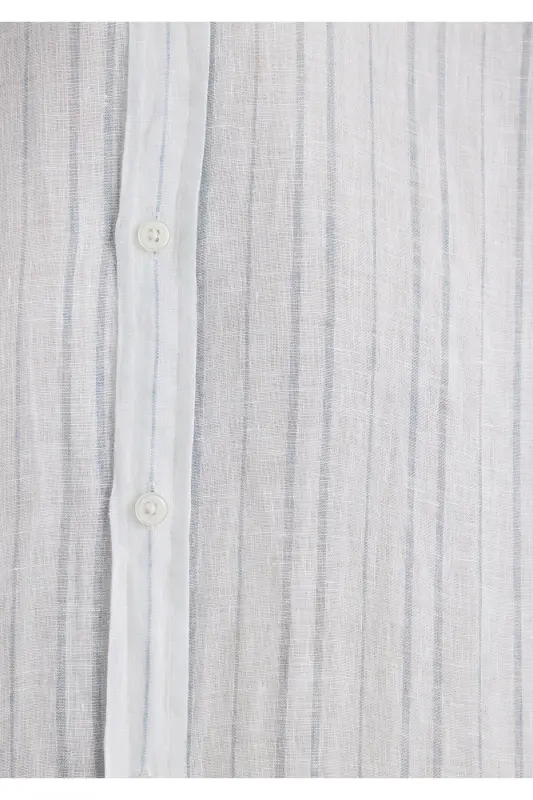 Striped Blue Shirt Regular Fit 021 - 7