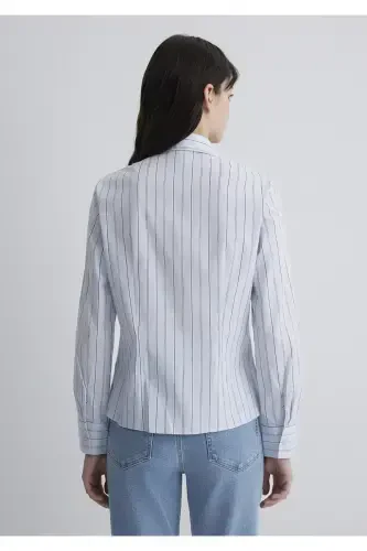 Striped Blue Shirt Regular Fit 121 - 5