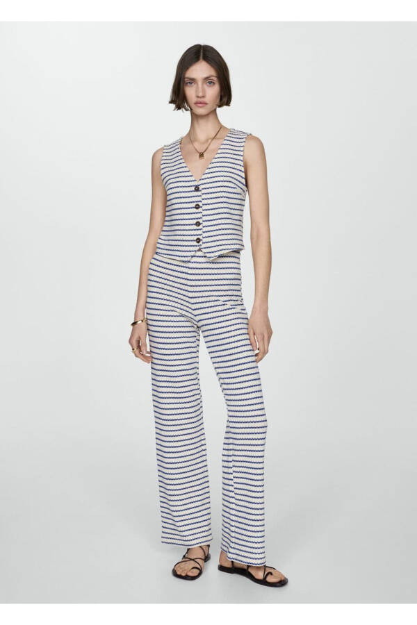 Striped crochet pants - 2