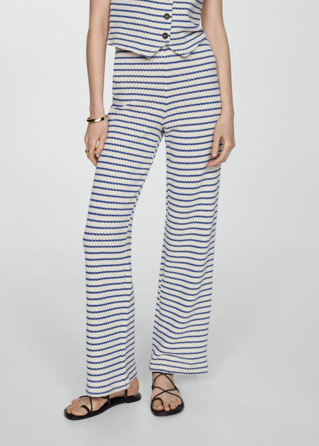 Striped crochet pants - 10