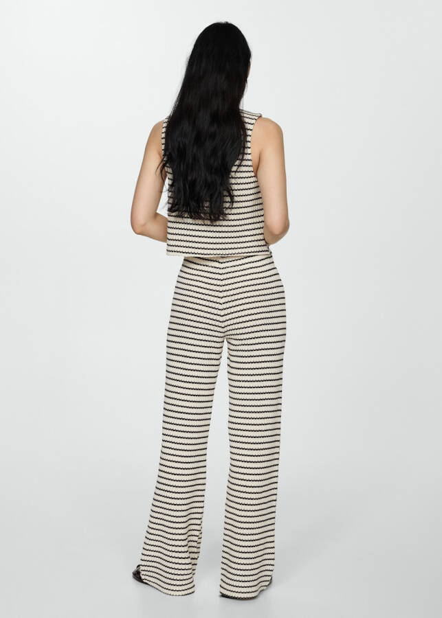 Striped crochet pants - 3