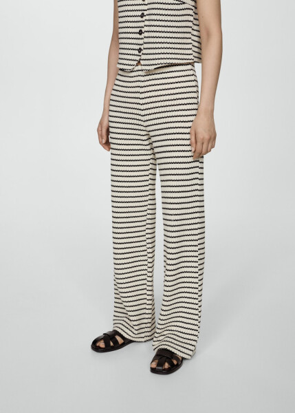 Striped crochet pants - 5