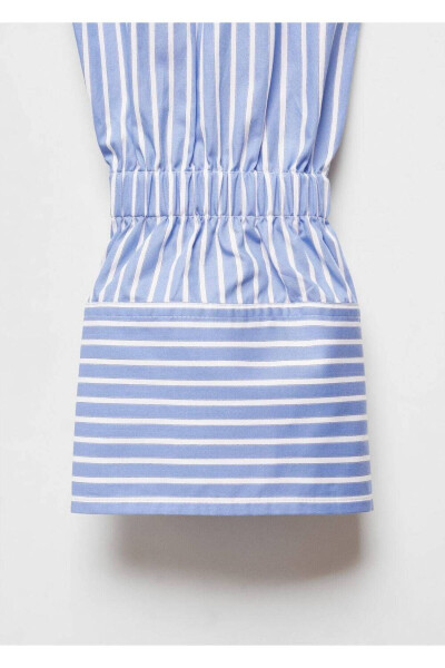 Striped crop shirt - 6