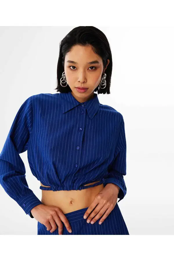 Striped crop top - 1