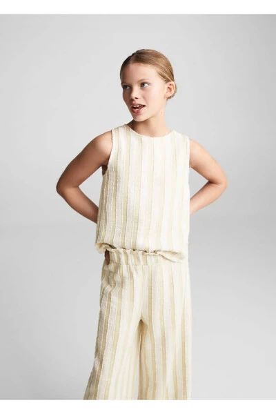 Striped Culottes - 1