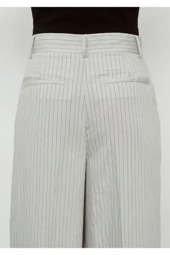 Striped Grey Trousers 1010780-87977 - 7