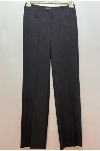 Striped High Waisted Wide Leg Pants - 3