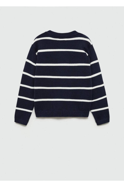 Striped knit sweater - 3