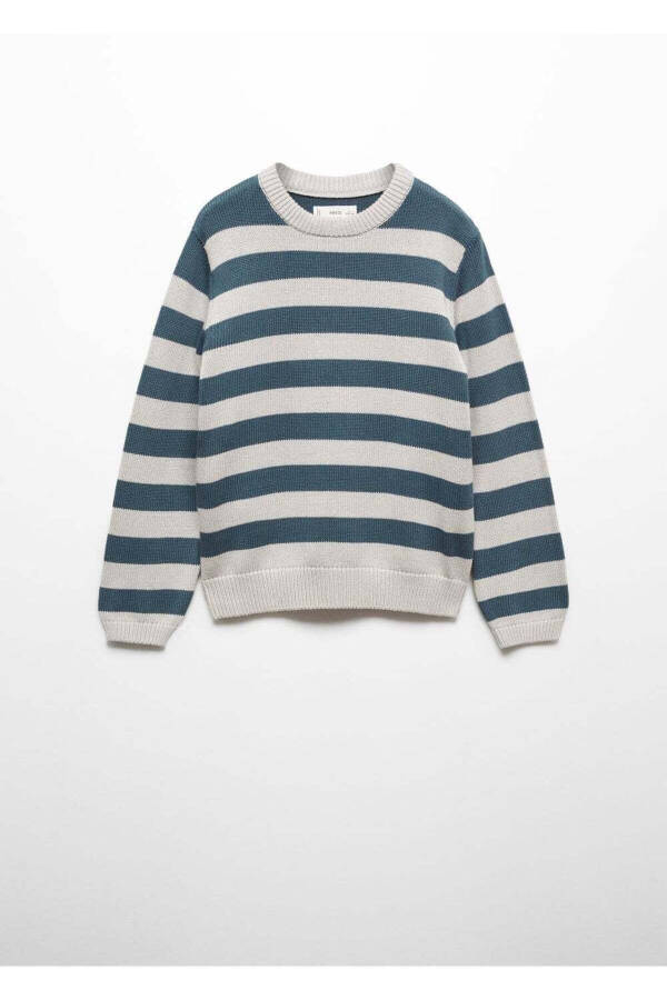 Striped Knit Sweater - 2