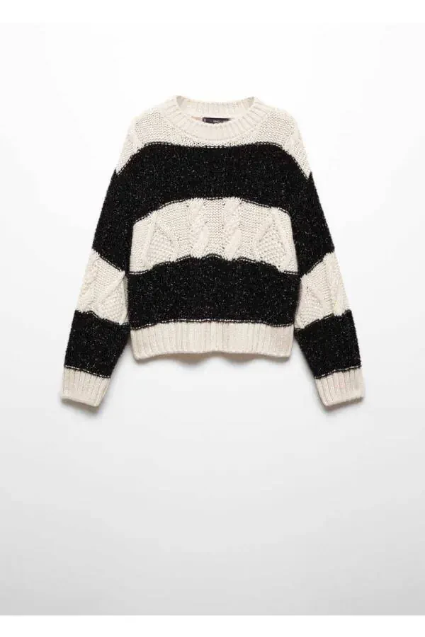 Striped Lurex Sweater - 3