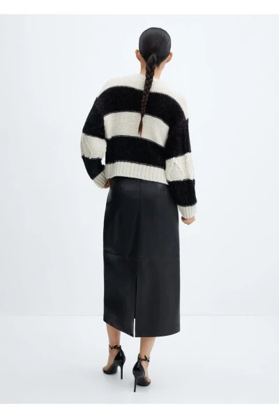 Striped Lurex Sweater - 4