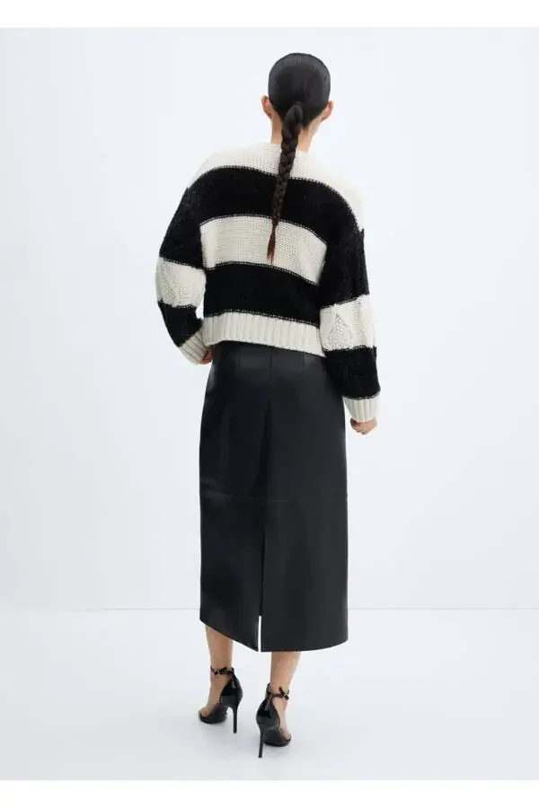 Striped Lurex Sweater - 4