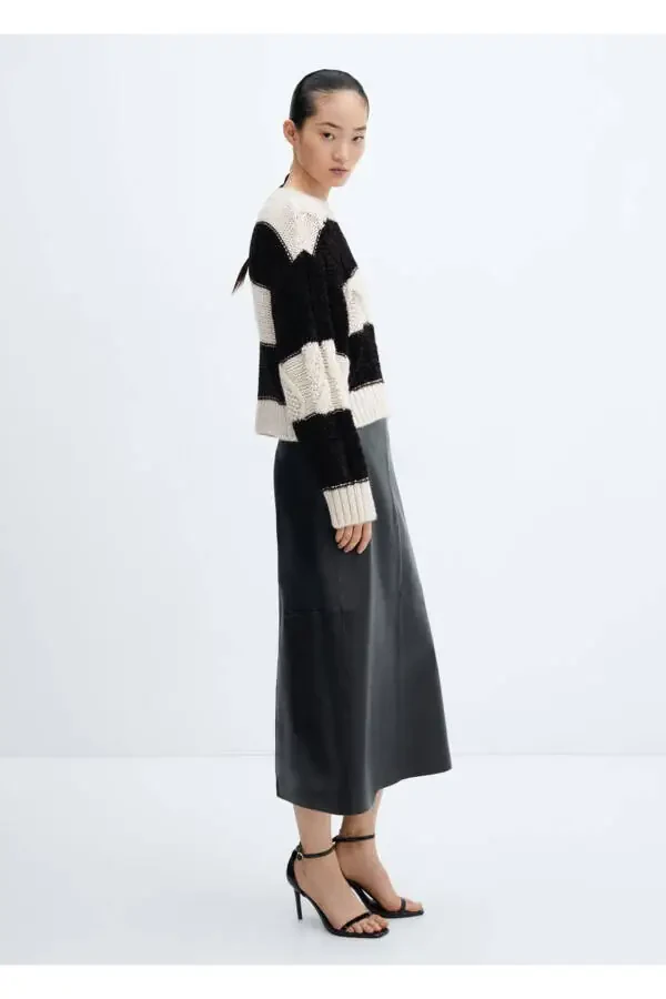 Striped Lurex Sweater - 5