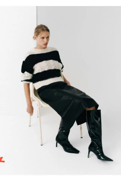 Striped Lurex Sweater - 7