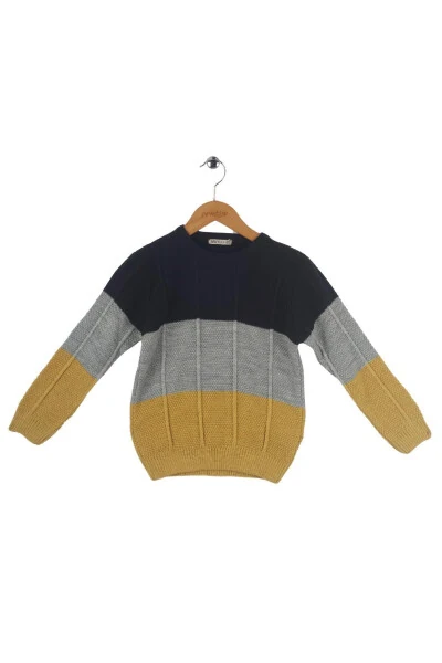 Striped Men's Sweater - 6