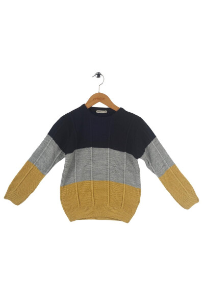 Striped Men's Sweater - 10