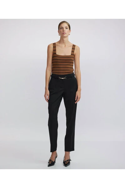 Striped pattern knitwear - İPEKYOL (1)