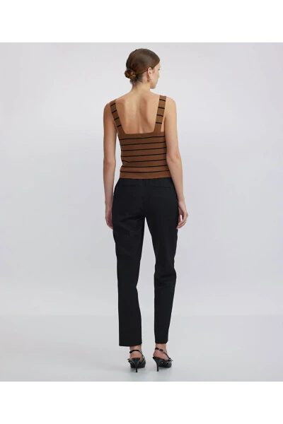 Striped pattern knitwear - 6