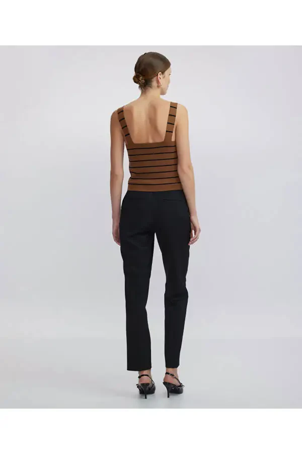 Striped pattern knitwear - 6