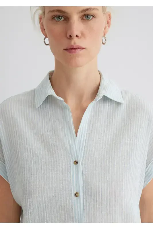 Striped Shirt Loose Fit / Relaxed Fit 1210445 - 5