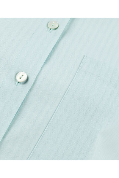 Striped shirt with one pocket - 4