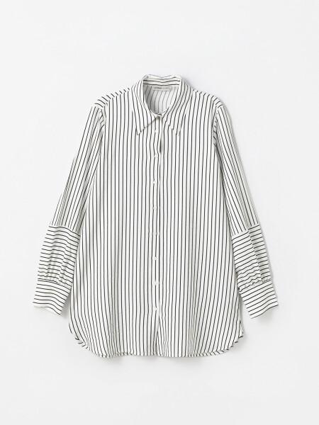 Striped Women's Shirt Tunic - 20