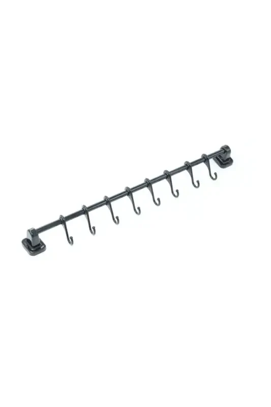 Strong Adhesive 8 Hook Rail 45 Cm - 1